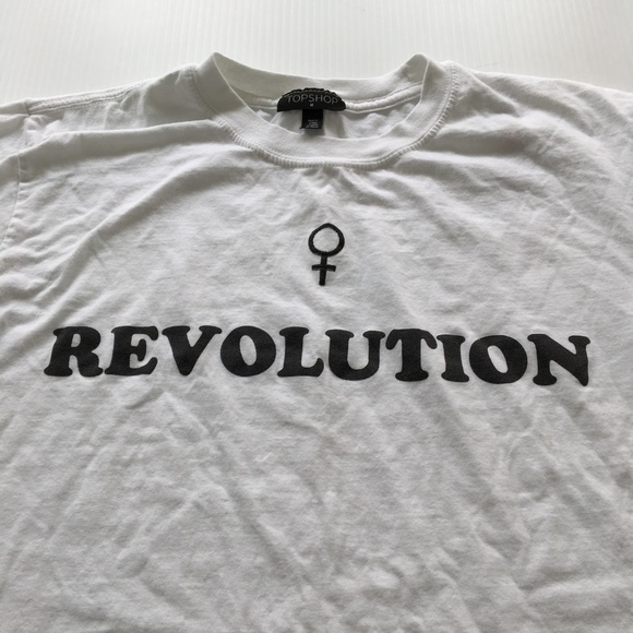 Topshop Other - Topshop Revolution Tee Modern T Shirt Graphic M